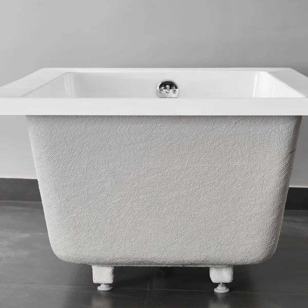Glossy White Acrylic Bathtub 60″ & 72″ <br> Item no. GS-5701-6032