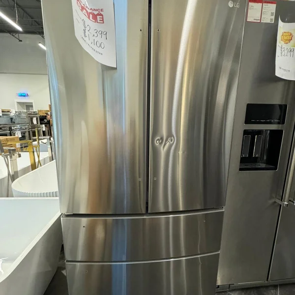 27 cu. ft. French Door Refrigerator<br><p style="font-size: 20px; color: #A9A9A9;">Model #LMWS27626S</p>
