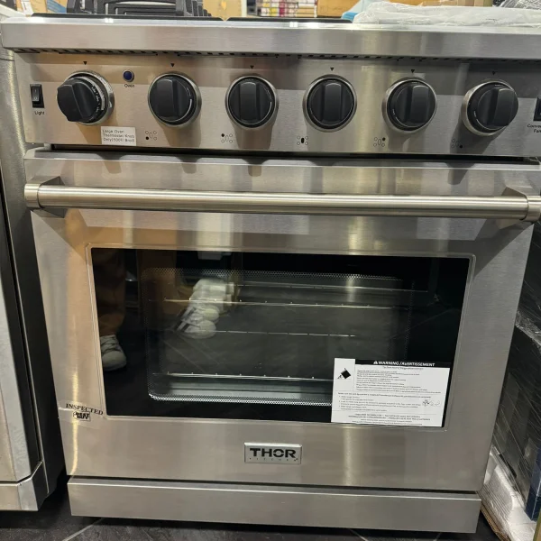 THOR Kitchen Freestanding Professional 30-Inch Gas Range in Stainless Steel -  + LP Conversion Kit<br><p style="font-size: 20px; color: #A9A9A9;">Model #LRG3001ULP</p>