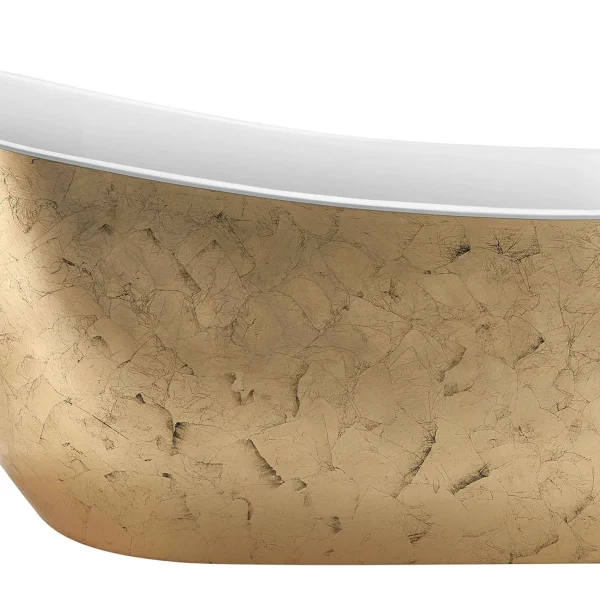 Glossy Golden Acrylic Bathtub 67″ <br> Item no. JL6946-150