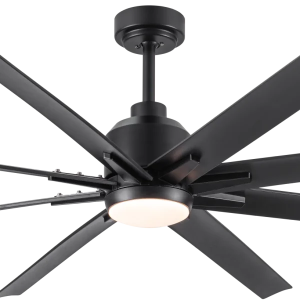 Matt Black Celling Fan 72″ <br>Item no. 72-1109