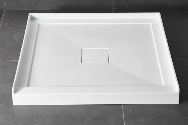 White Acrylic Shower Base 36″ Item no. GS-SP3636F