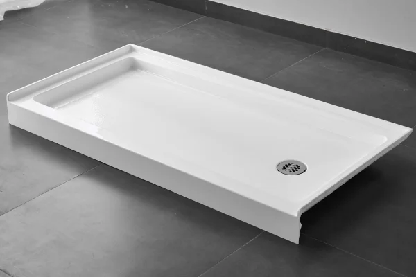 White Acrylic Shower Base 60″ Item no. GS-SB6030 R