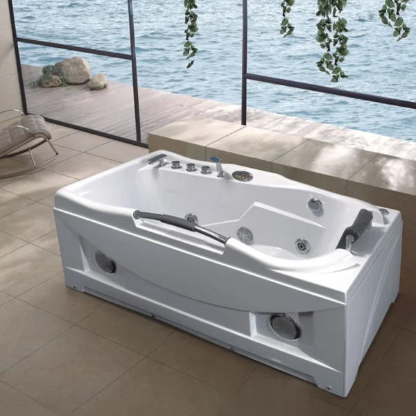Glossy White bath 59″ And 63" -  ASE-901
