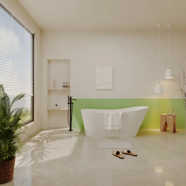 White Bathtub ASE-C-2267