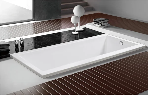 Acrylic Drop-in Bathtub ASE-C-518 (Without Drainer)