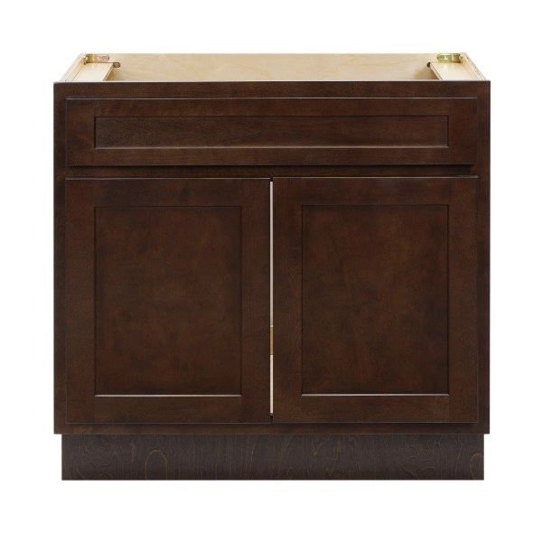 33 x 21 x 32.5 In. Two-Drawer Vanity Cabinet Without Sink